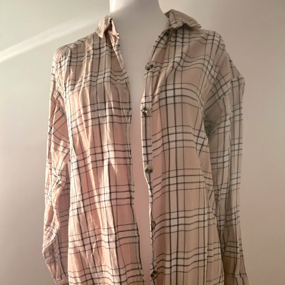 Plaid button up